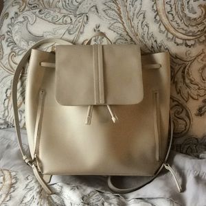 Zara faux leather backpack